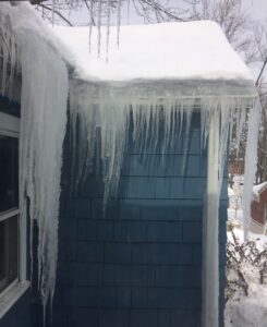 What are the icicles telling you?